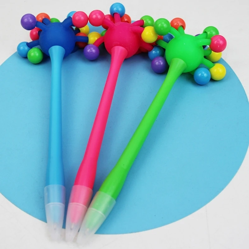 12 шт. забавные бусины шариковая ручка декомпрессия шариковая ручка подарок для ребенка студента