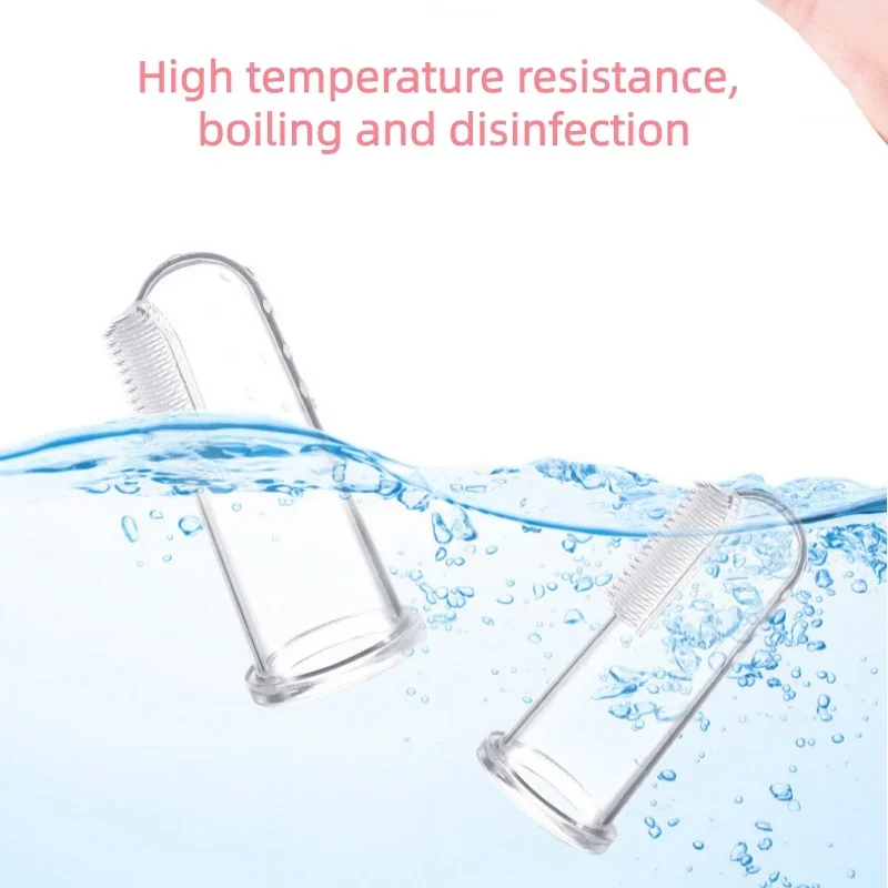 Ultra Soft Silicone Finger Toothbrush for Dog Cats Remove Plaque Tartar Puppy Kitten Teeth Cleaning Dental Care Oral Hygiene Pet