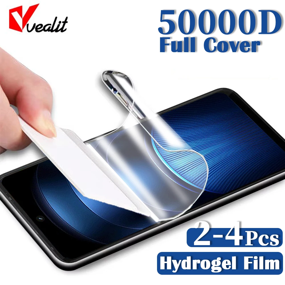 

2-4Pcs Soft Hydrogel Film For Vivo iQOO Neo 9S 9 8 7 Pro Plus Screen Protectors For Vivo X100S X60 X70 X80 Lite Protective Film