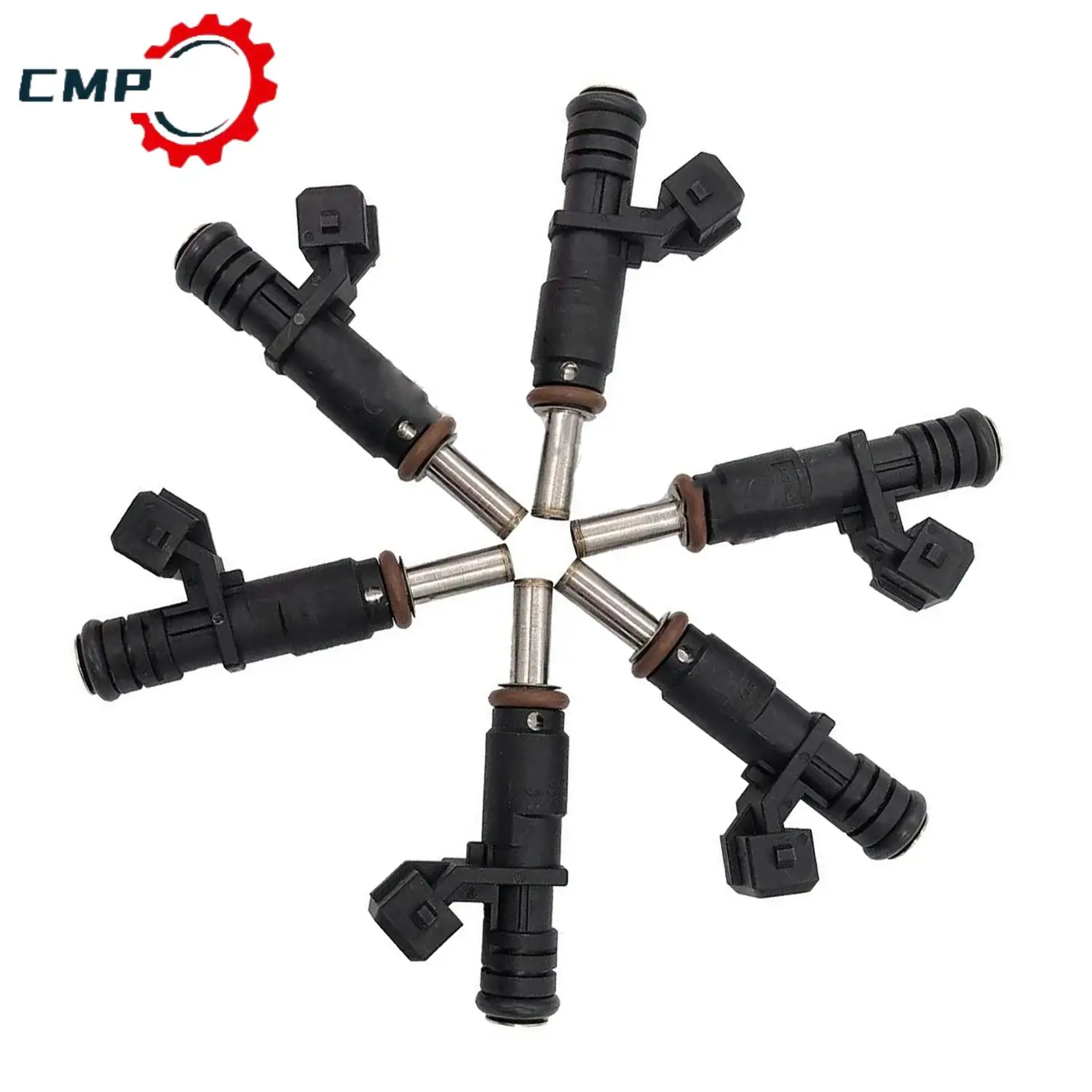 

6Pcs Fuel Injectors Replacement 7531634 13537531634 FJ748 For BMW 128i 328i X3 X 5 Z4 525i 2.0L Fuel Supply System Accessories