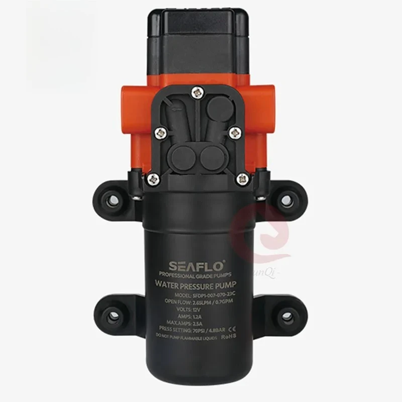12V 24V Seaflo 23C Marine Diaphragm Pump 1.5GPM 40PSI Self Priming for Yacht Boat RV