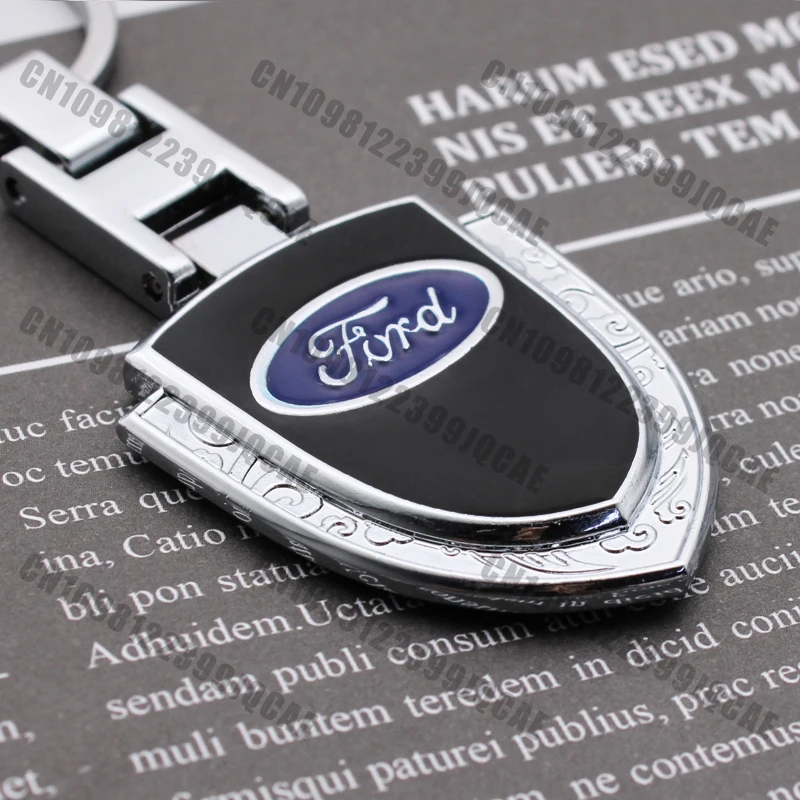 

3D металлический автомобильный Стайлинг брелок для Ford Focus MK2 ST Mondeo Festiva Fusion Suit Fiesta Mustang авто брелок кольца аксессуары