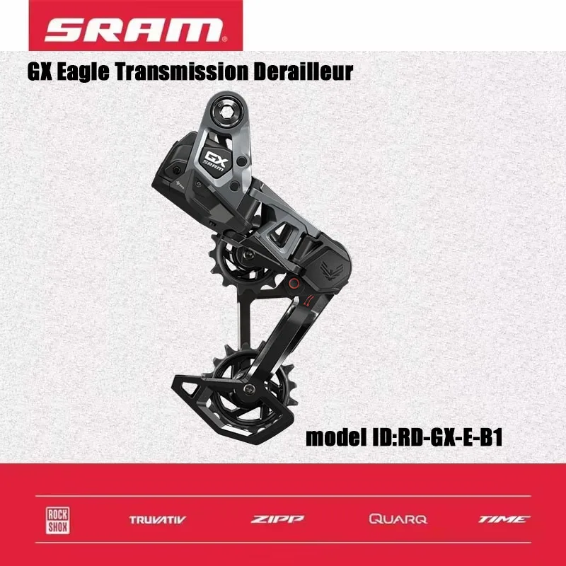 

SRAM GX Eagle Transmission Derailleur RD-GX-E-B1 12SPEED Wireless AXS T-Type 52 Max tooth Cassette