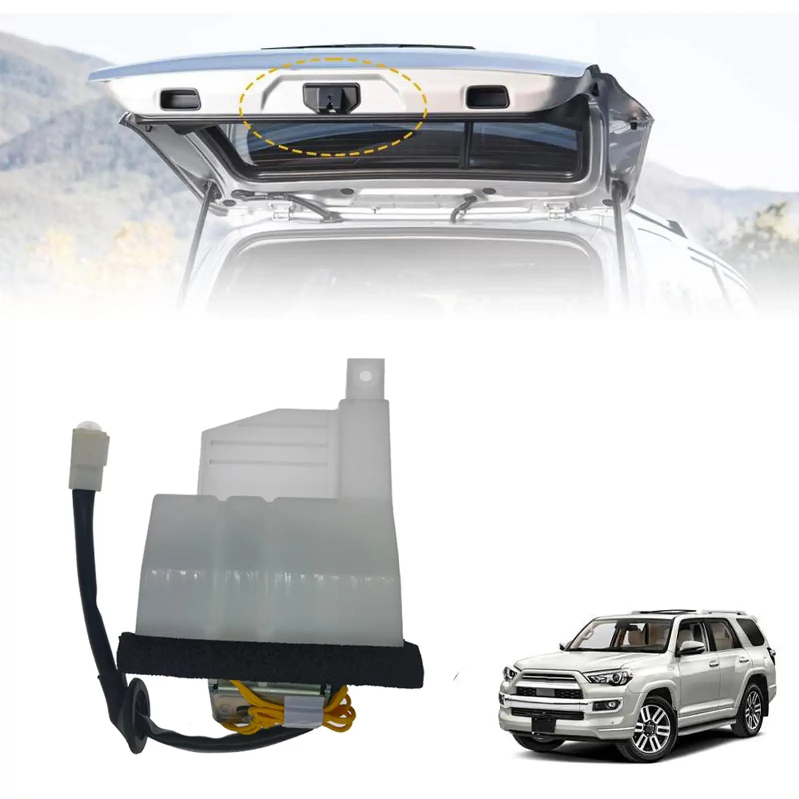 

Rear Trunk Lid Latch 69110-35081 for Toyota 2010 to 2021 Replace Parts