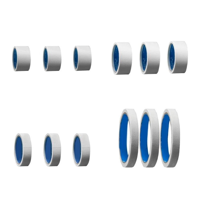 P5EA 3 Rolls Artist Masking Tape Paper Scrapbooking Tape For Drawing Wash Painting And DIY Craft Tasks
