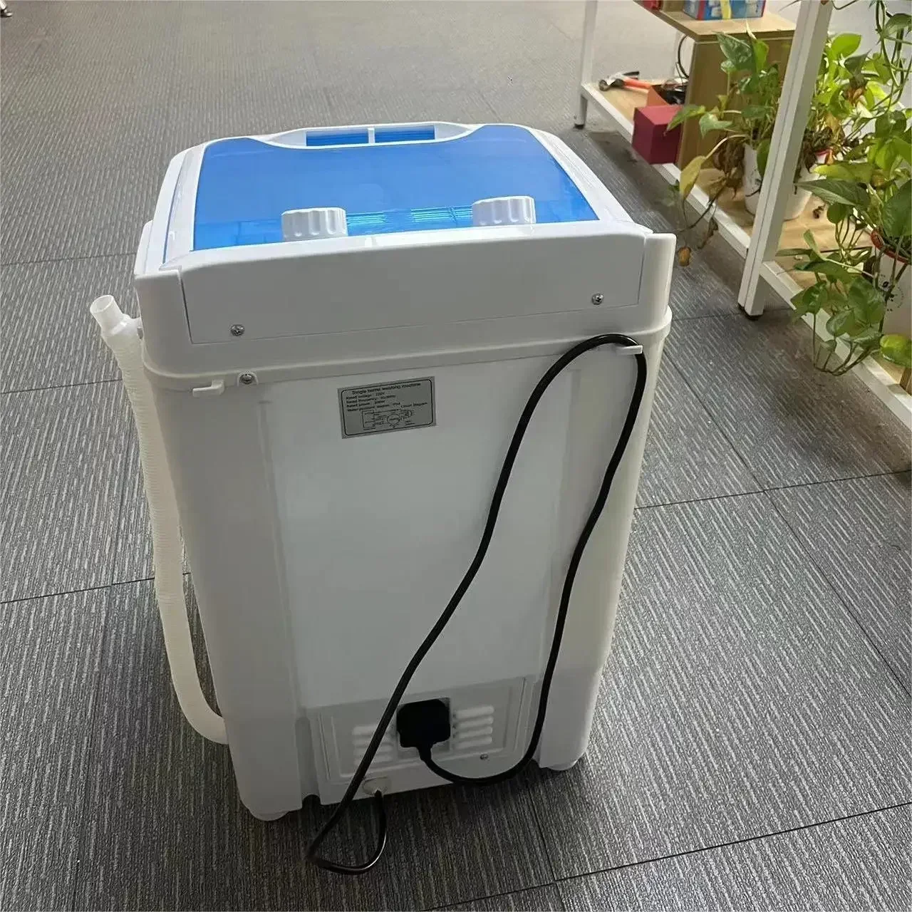 Large 7.5kgngle-cylinder Washing Machine Semi-automatic Small Shoe Washing Machine Underwear Washing One Wholesale Two-in-one