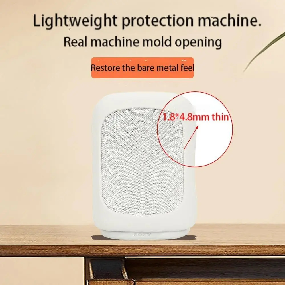 Silicone Protective Case Anti-scratch Dustproof Speaker Storage Bag Anti-fall Shockproof for Sony LinkBuds