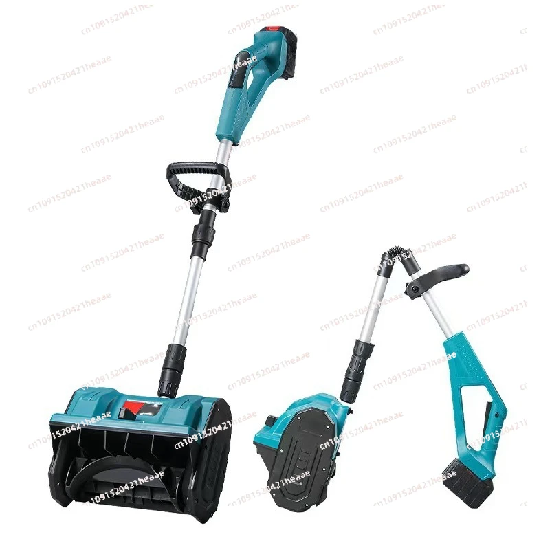 Suitable for snow removal machine household hand push rechargeable snow plow portable multi-function snow plow