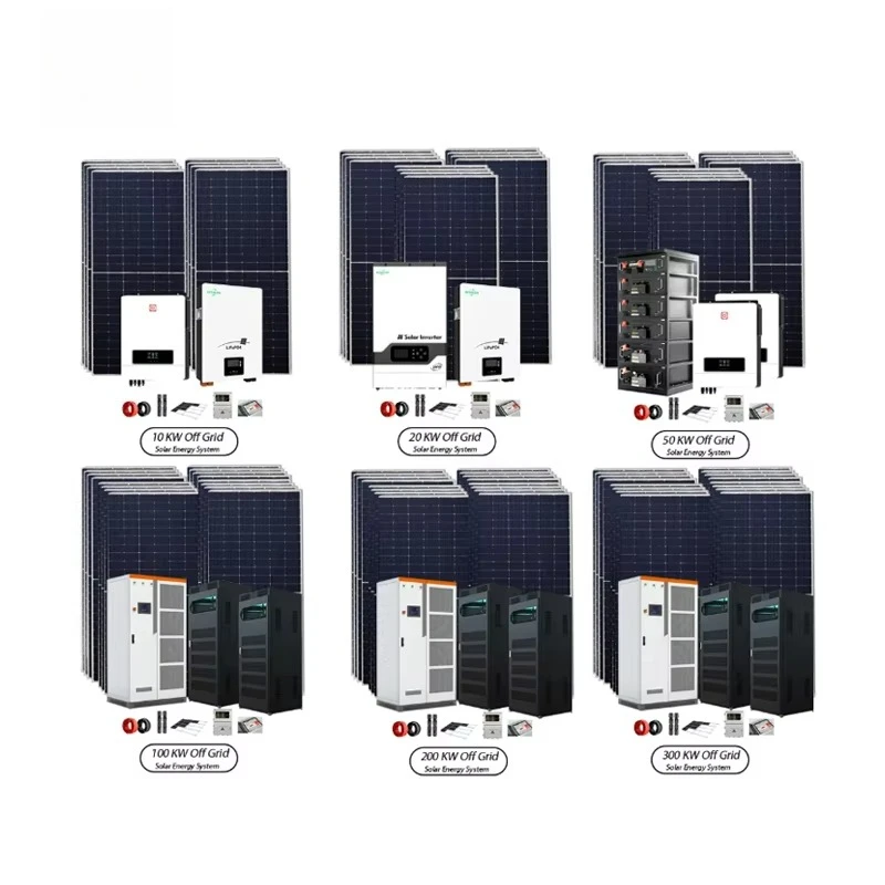 Deye Solar System Hybrid on Off Grid Solar Power System Complete Kit 15kw 10kw 25kw 20kw 30kw for Home