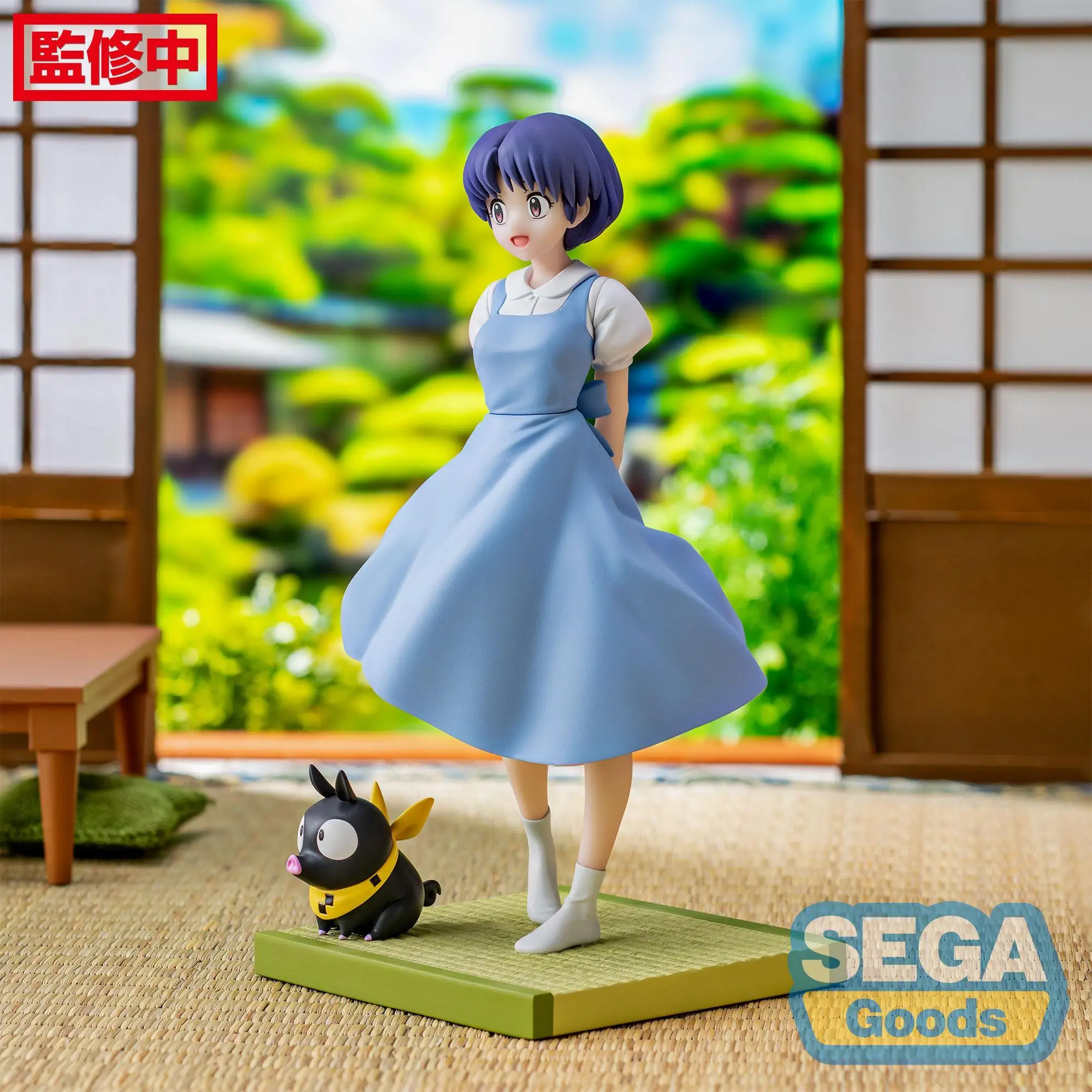 Original SEGA Ranma 1/2 Luminasta champú Tendou Akane Saotome Ranma 19Cm Kawaii muñeca figura de acción PVC modelo juguetes coleccionables