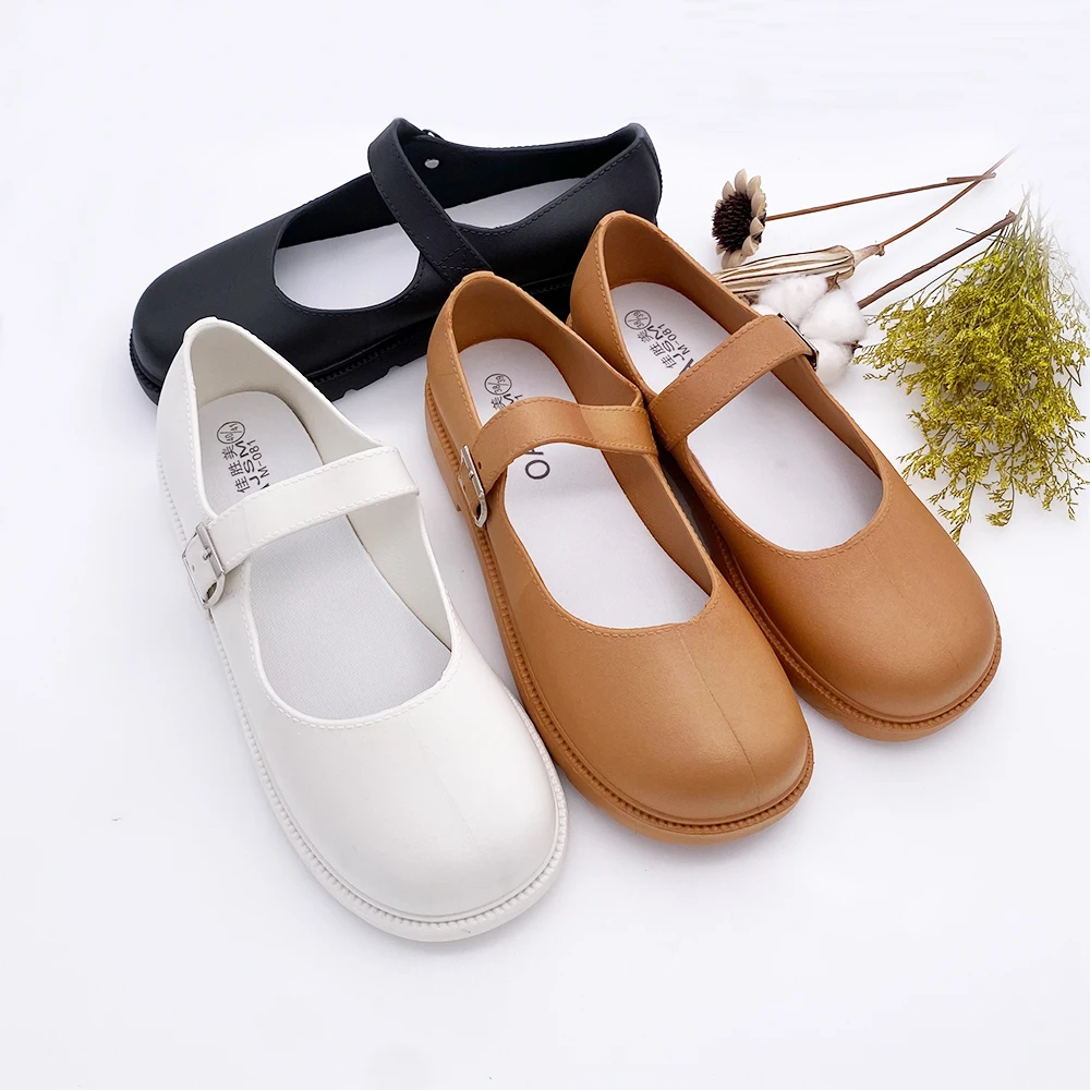 Women\'s Summer New PVC Single Shoe Slippers Fashion Daily Casual Sandals