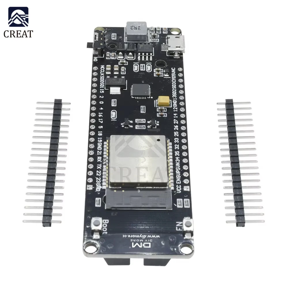 ESP32 ESP-32S WiFi Wireless Bluetooth Development Board For WeMos d1 mini CP2102 CP2104 Module With 18650 Battery Charging