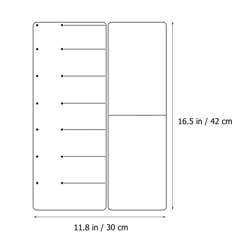 لوحة تقويم مغناطيسية للثلاجة، تخطيط واضح لإعداد الوجبات الأسبوعية وتنظيم الأسرة، سطح كتابة مقاوم للخدش