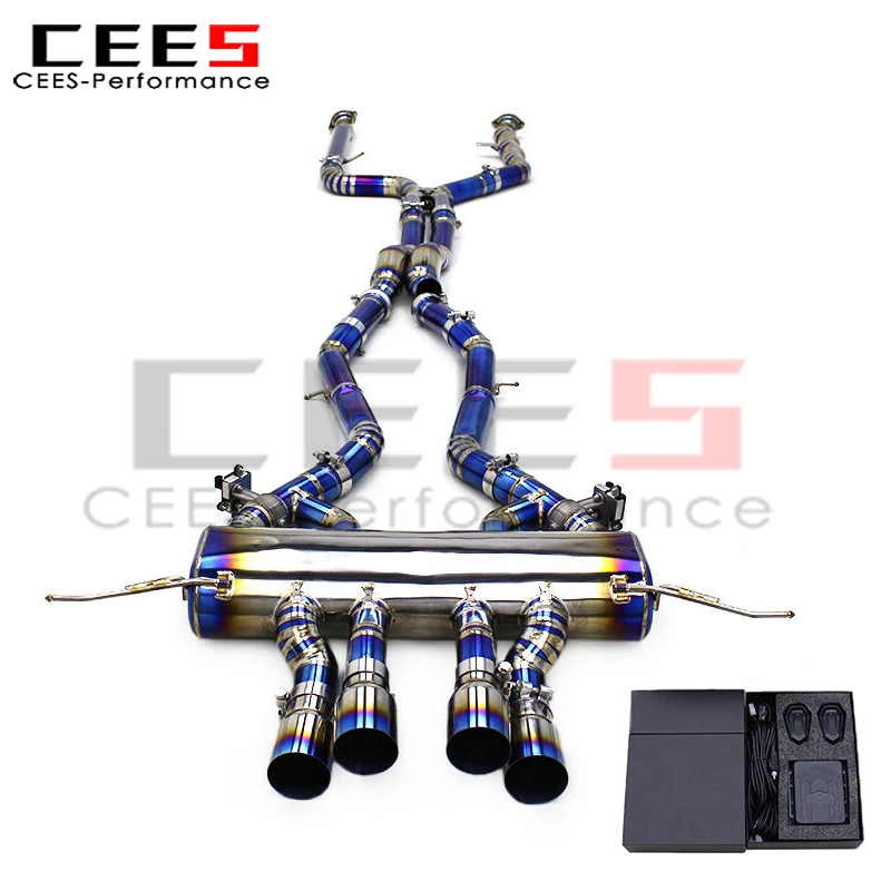 عادم CEes Catback لسيارة BMW M3/M4 G80/G82 3.0T 2019-2025 كاتم صوت الهروب Valvetronic نظام عادم رياضي صمام للسيارة