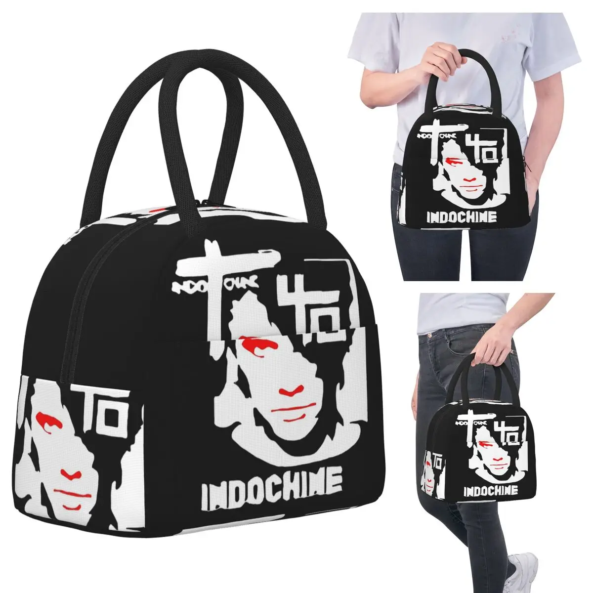 

Индокинальные сумки для обеда, изолированная коробка для бенто, портативная сумка для обеда, многоразовые сумки для пикника, сумка-холодильник для женщин и детей, школы