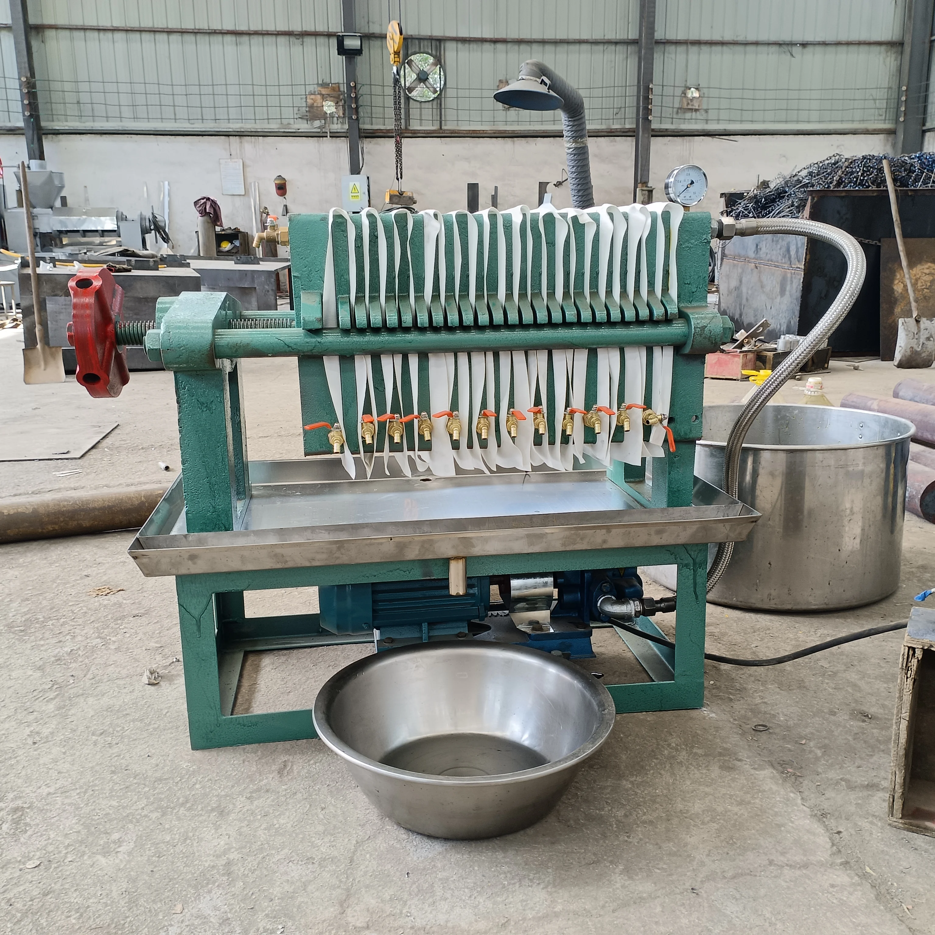 Commercial Hot Sale Small Plate and Frame Filter Press Machine