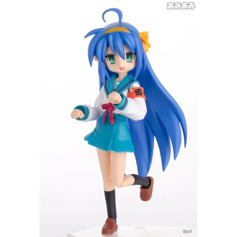 Max Factory Figma 008 EX 001 Izumi Konata Lucky Star Lovely Collection Originality Desktop Decoration and Hobbies Model Toy Gift