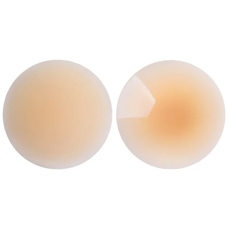 

Pair 2pcs Silicone Nipple Cover Liners Adhesive Breast Boob Tape Invisible Chest Stickers For Women Sticky Bra Pads Intimate