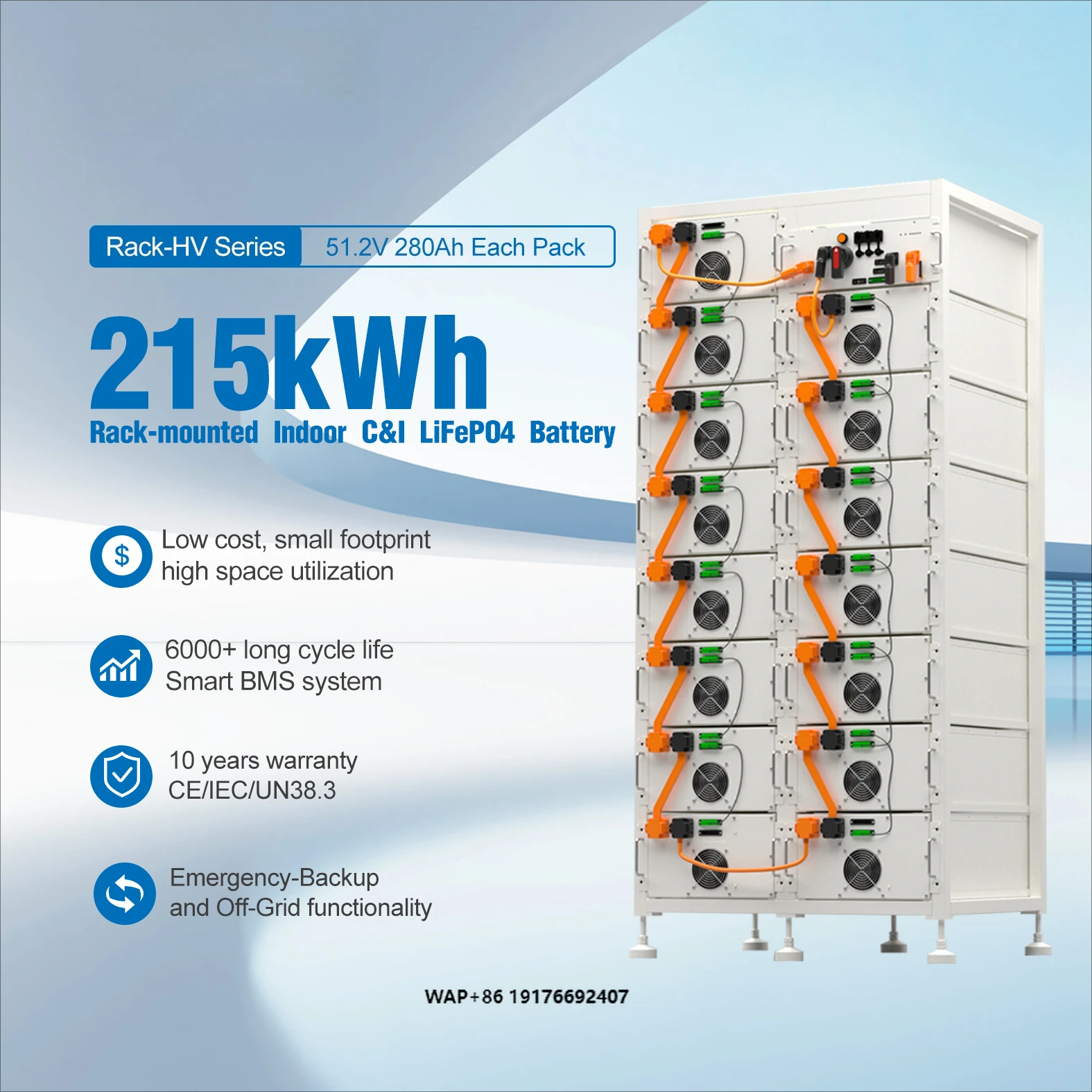 Lifepo4 Battery Pack 314Ah 100Kwh 200Kwh 300Kwh 215KWH Container ESS Solar Lithium Battery Energy Storage System for Industrial