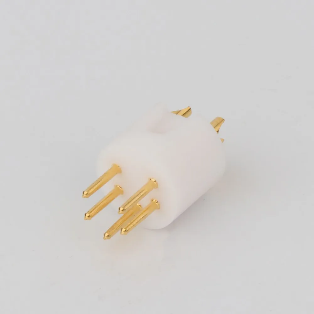 5-Pin Hifi Audio Din Stekker Tonearm Connector Vergulde draaitafel Adapter VOOR REGA LINN ROKSAN PROJECT GRACE