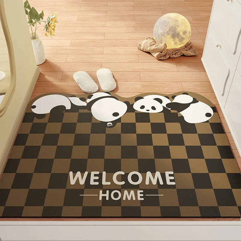 

Cute Door Mat Outdoor Indoor Welcome Mats Front Doormat Non Slip Entrance Rugs