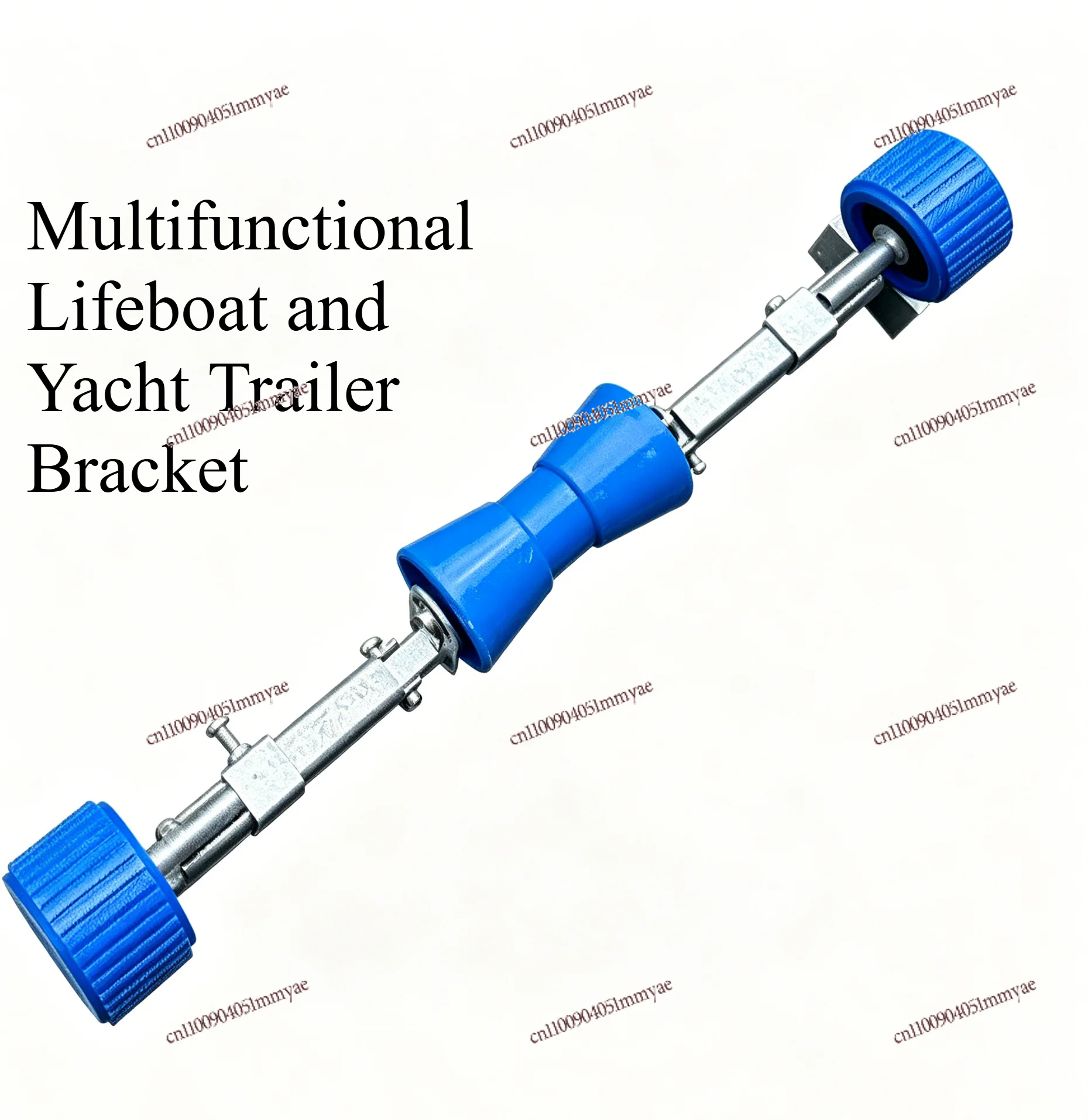 Multifunctional Lifeboat & Yacht Trailer Stand, Boat Roller Trailer Stand for Ribs, Marine Accessory for Boat