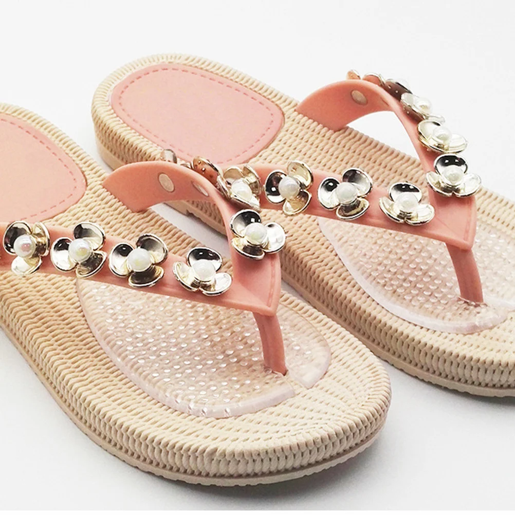 Demi-semelles pour pantoufles, coussinets de Gel transparents pour l'avant-pied, coussin de massage auto-adhésif, outil de soins des pieds antidérapant, 4 pièces