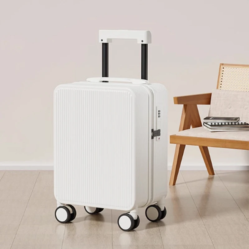 

Детский 16-дюймовый легкий чемодан для ручной клади с кодовым замком, унисекс, чемодан для салона, прочный дорожный чемодан, бесшумные колеса