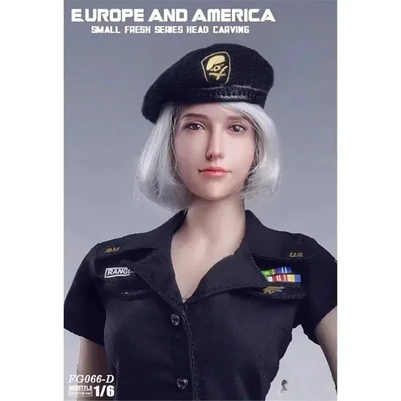 FireGirl FG066 1/6 échelle femme européenne américaine douce beauté tête Sculpture modèle pour 12 "peau pâle PH TBL poupée