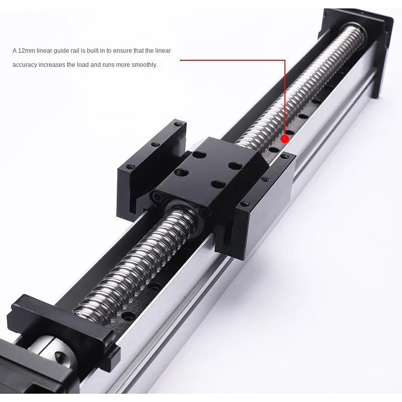 

Sealed Dustproof Rolling Precision Linear Single Guide Rail Small Module 42/57 Stepper Motor Workbench