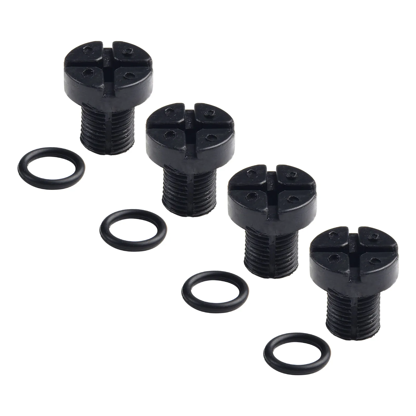 4pcs Radiator Expansion Tank Bleed Screws 17111712788 For BMW E34 E39 E60 E38 E31 Series Replacement Parts