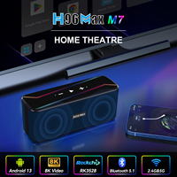 New H96 MAX M7 RK3528 Android 13.0 TV Box 8K Video Decoding 5G Dual Wifi BT5.1 Media Player with Speaker 7W*2 Output Bass Sound