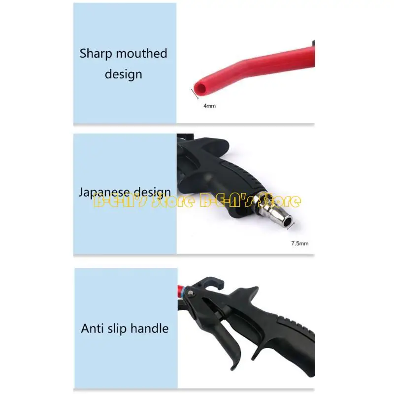 Y1AD Air Blow Guns with High Nozzle Pneumatic Air Compressor Accessory Tool