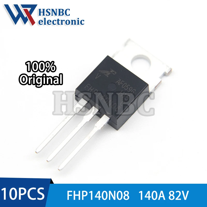 

10PCS FHP140N08 140N08 FHP140N08V TO-220 140A 82V N-channel Power MOSFET Transistor 100% New Original