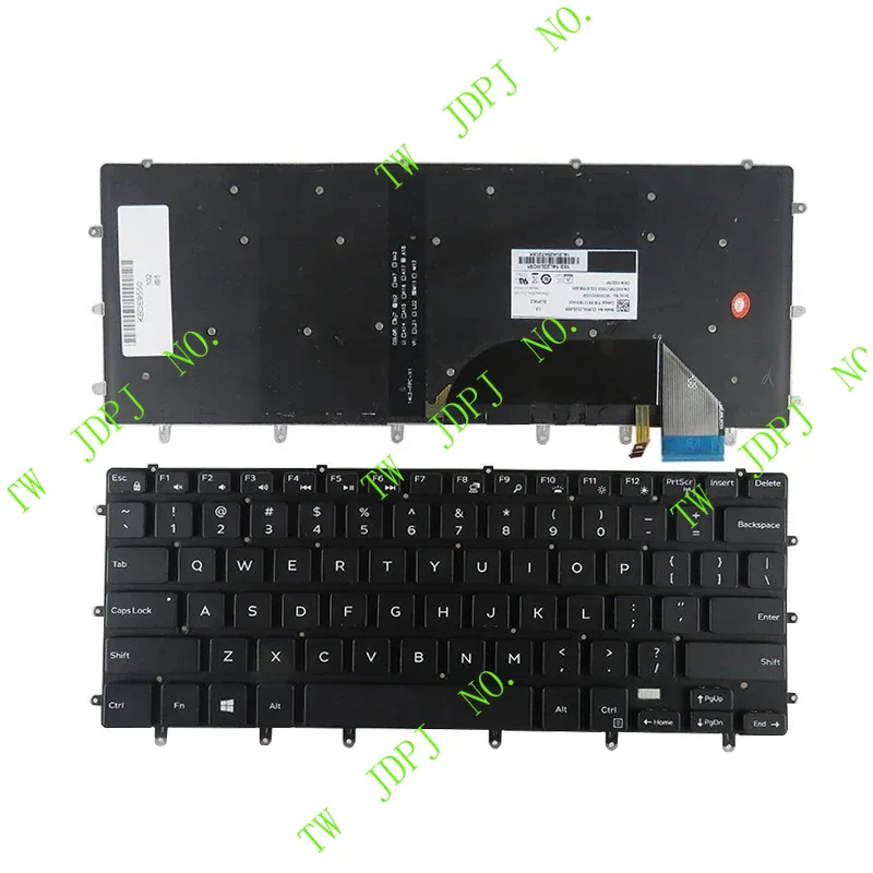 PJSE US/RU/SP Laptop Keyboard For Dell XPS 15 9550 9560 9570 7558 7568 7590 5510 P56F Precision 5510 M5510 5520 M5520 5530 5540