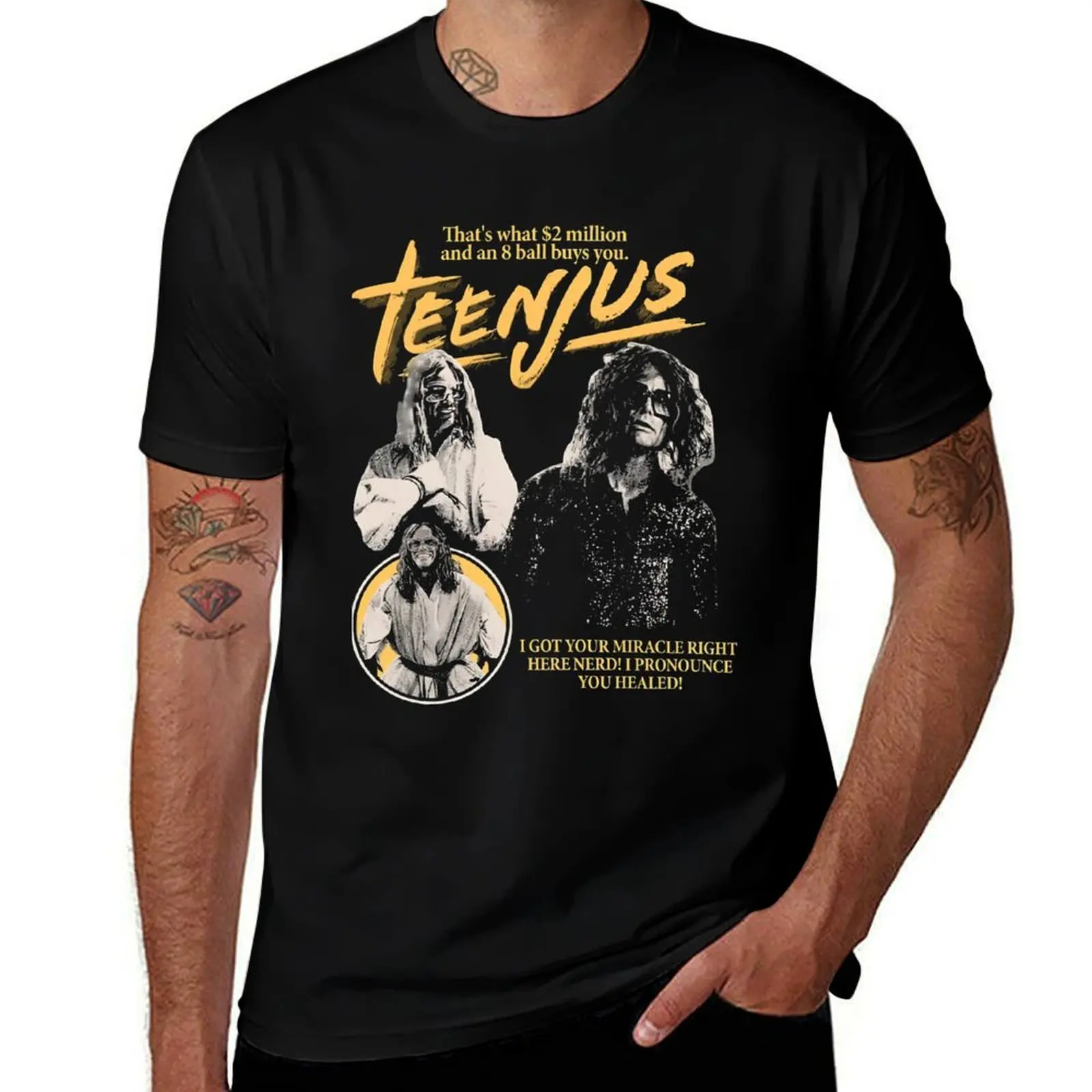 

Teenjus, Uncle Baby Billy, Go Outside Nerd, Baby Billy Tour 1989, The Righteous Gemstones Movie, Misbehavin Tour T-Shirt