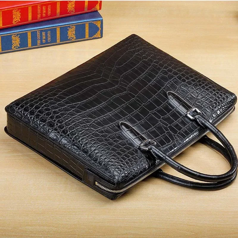 ourui bag men handbag male  men briefcase summer new  Men crocodile bags