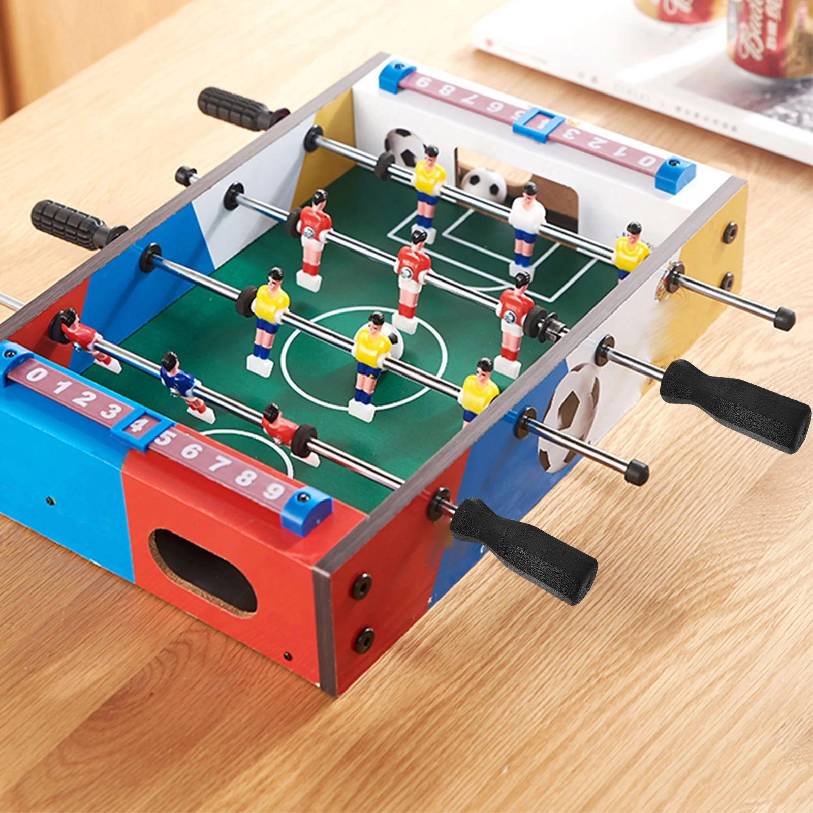 

8 Pcs Football Table Handle Foosball Accessories Parts Handles Convenient Grips Supplies