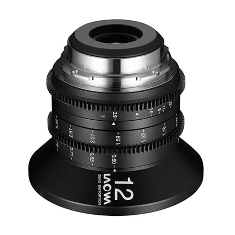 Venus Optics Laowa 12mm T2.9 Zero-D Cine Camera Lens for Nikon Z Canon EF Canon RF for Sony E Leica L Camera Lens in Stock