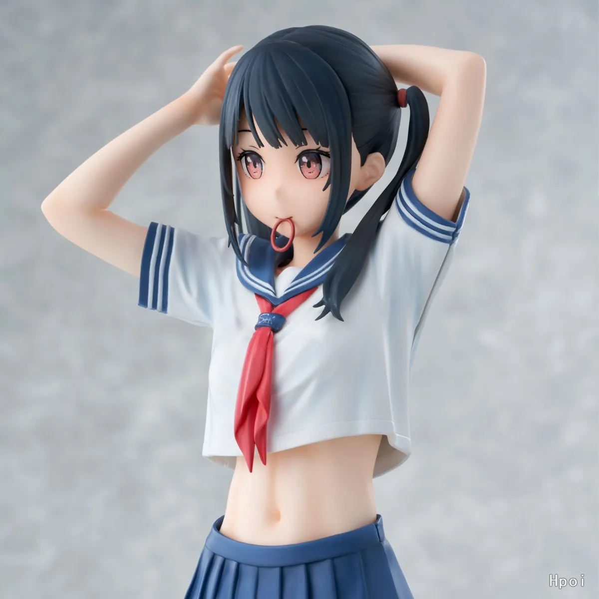 28CM Anime Sailor Fuku no Mannaka Union Figure Sailor Suit JK Dress Up Model Toy Clothes Detachable Standing Doll Action Figure