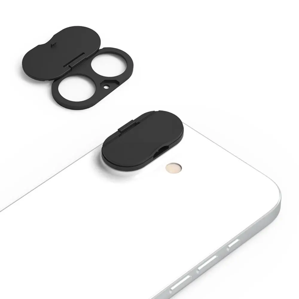 Protective Back WebCam Cover Sticker Anti-Scratch Camera Lens Cap Plastic Phone Lens Privacy Protector for iPhone 16/16Plus