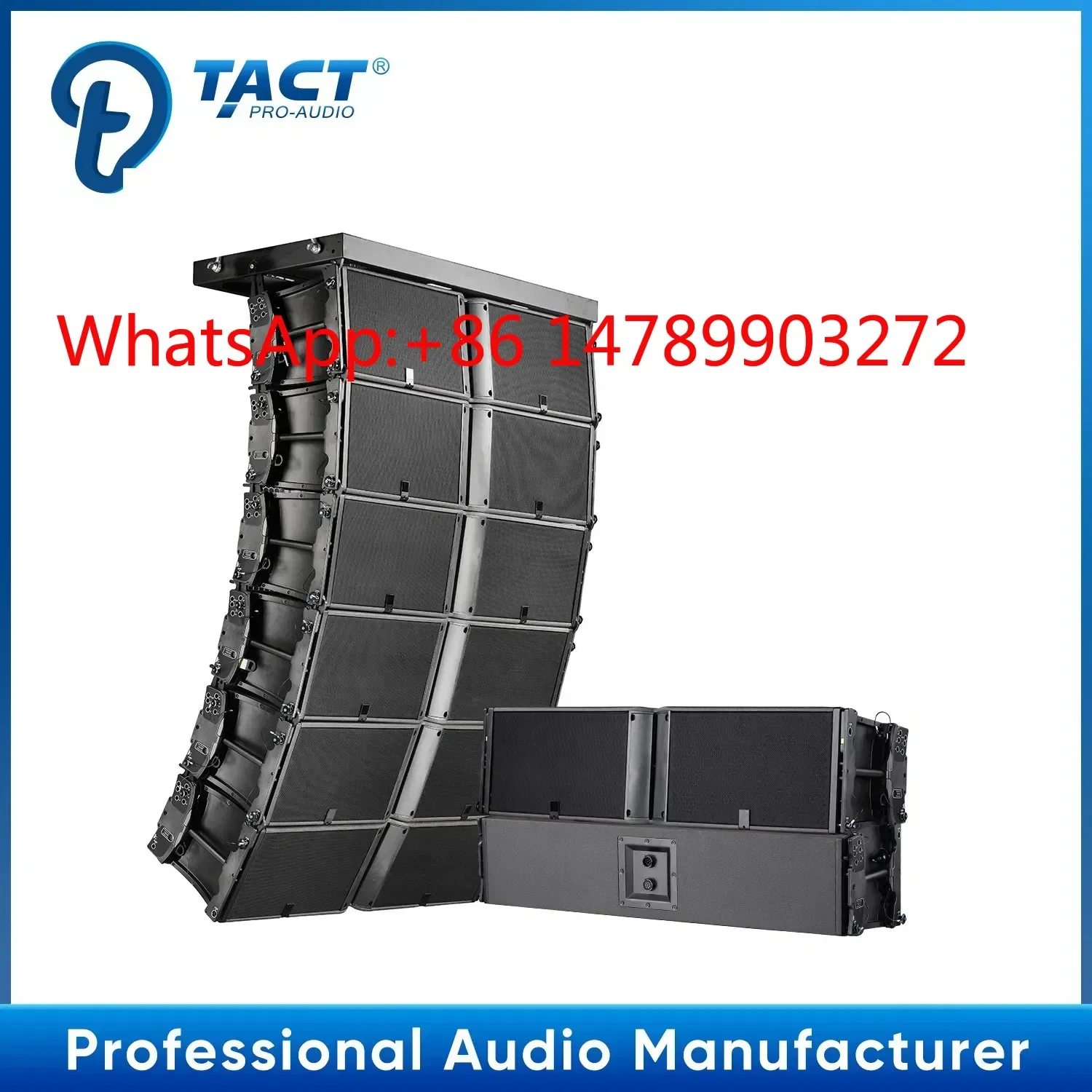 Tact K2 Dual 12 Inch Line Array Speaker Acoustic Panflextm Upgrade Professional Stage Audio