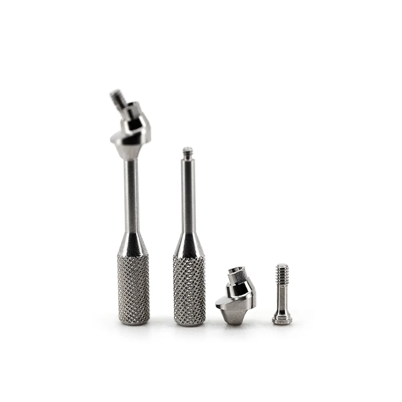 

Мультиединительный титановый зубной имплантат Straumann MUA 17. ° /30 ° Металлический продукт с угловой протезкой для оральной хирургии