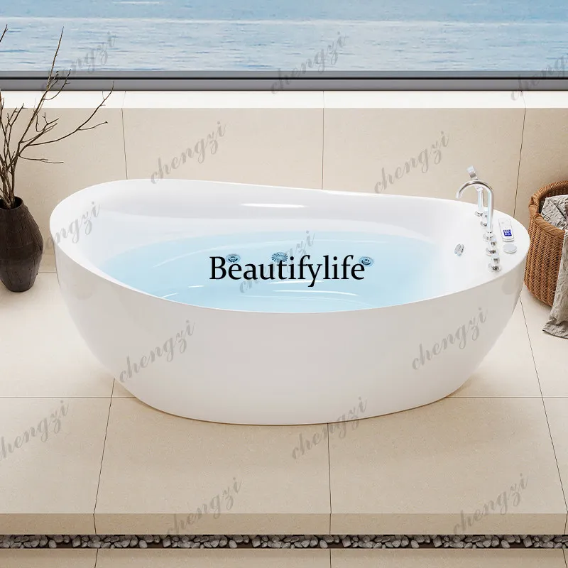 Surfing Jacuzzi Adult Household Bath Independent One-piece Forming Seamless European Simplicity