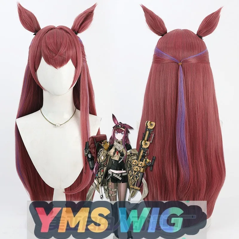 

[YMS WIG] "Arknights La Pluma Косплей Парик Уши животных Многоцветный",