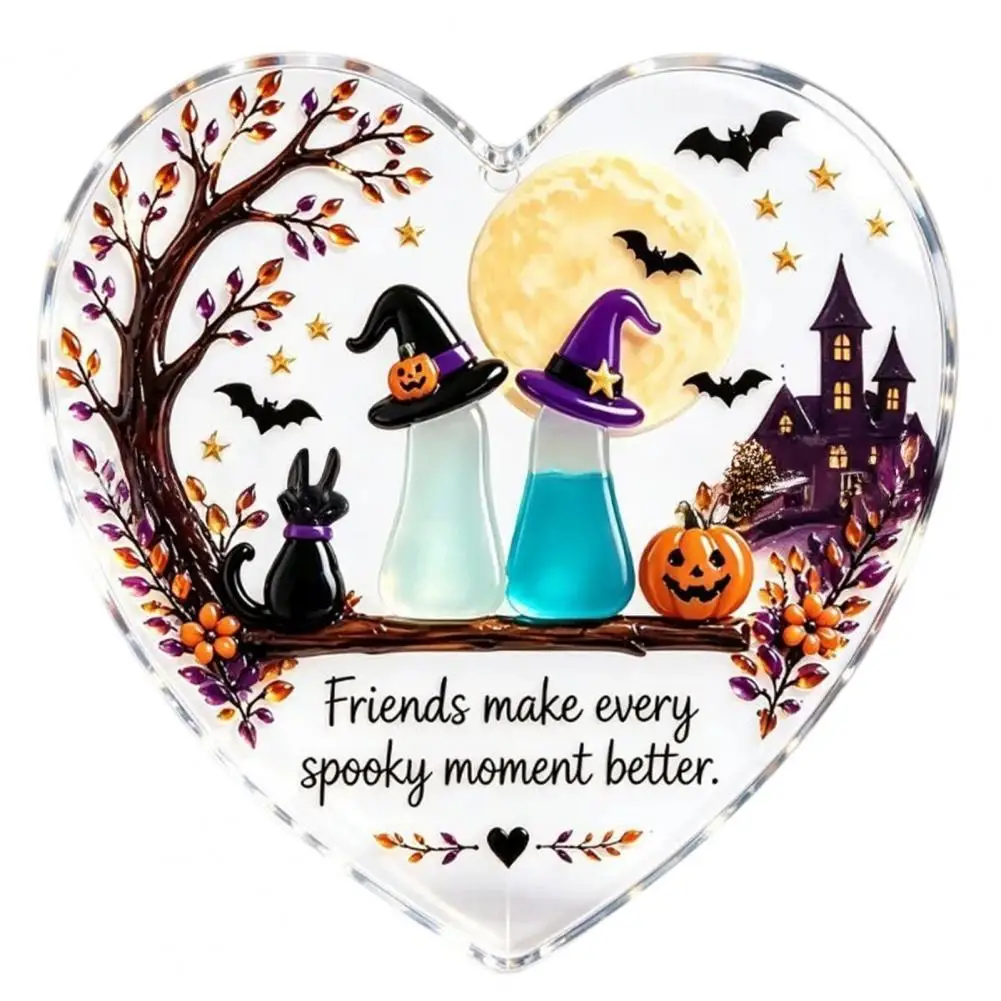 Coastal Friendship Gift Sea Glass Heart Shape Ornament Coastal Friendship Hanging Decoration Beach Theme Wedding Halloween Party
