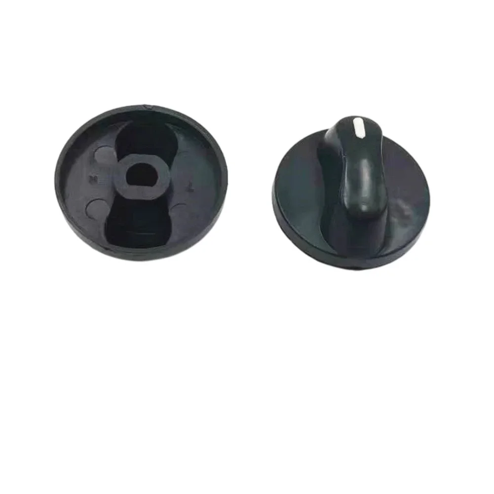 4 X Black Plastic Gas Stove Control Switches For Standard Cooktops Wear Resistant Ergonomic Design Safe Ignition Prevention