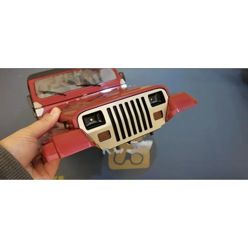 

Металлический комплект 1/10 FMS Wrangler YJ Explorer, передние петли решетки радиатора, детали кузова, матовая нержавеющая сталь, для самостоятельной сборки с винтами, RC-модернизация