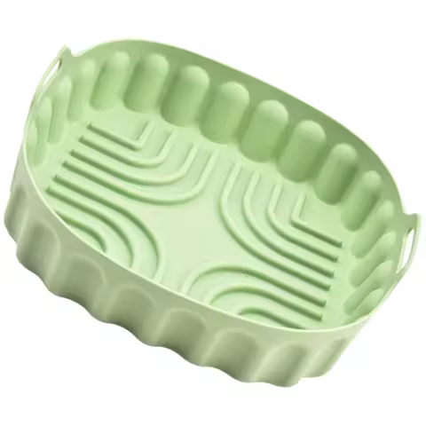 Premium Silicone Air Fryer Liner Reusable Nonstick Baking Mat for Home Restaurant Kitchen Heat Resistant Oil Proof Easy Clean