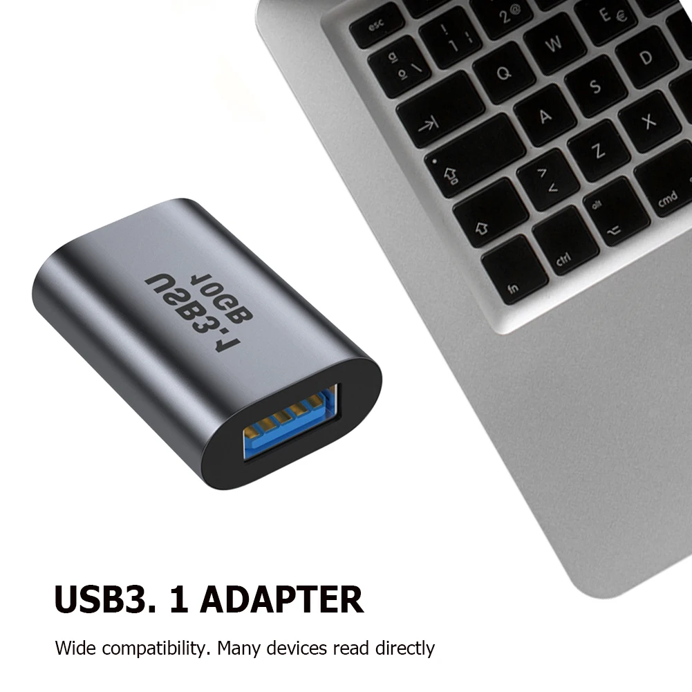 OTG 어댑터 USB A 3.1 수-USB C 타입 암 변환기, U 스틱 하드 스틱 데이터 케이블, USB C 타입 듀얼 암 커넥터